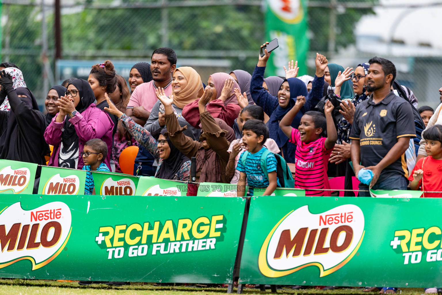 Day 3 of MILO SVAM Juniors 2025 (U-8) was held at Henveiru Stadium in Male', Maldives on Saturday, 28th June 2025. 
Photos: Hassan Simah / images.mv