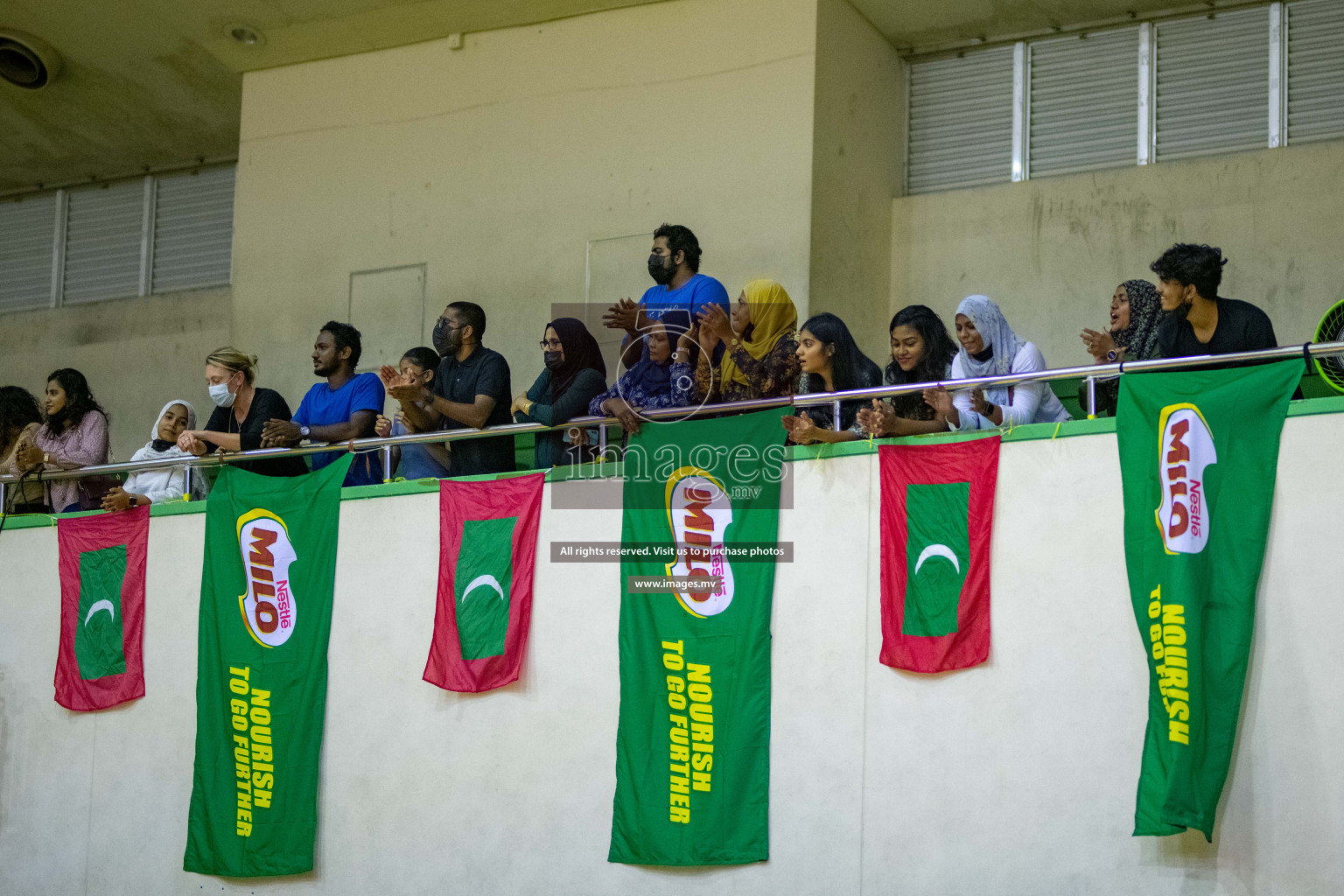 Kulhudhuffushi Youth & R.C vs Club Green Streets in the Finals of Milo National Netball Tournament 2021 (Women's) held on 5th December 2021 in Male', Maldives Photos: Ismail Thoriq / images.mv