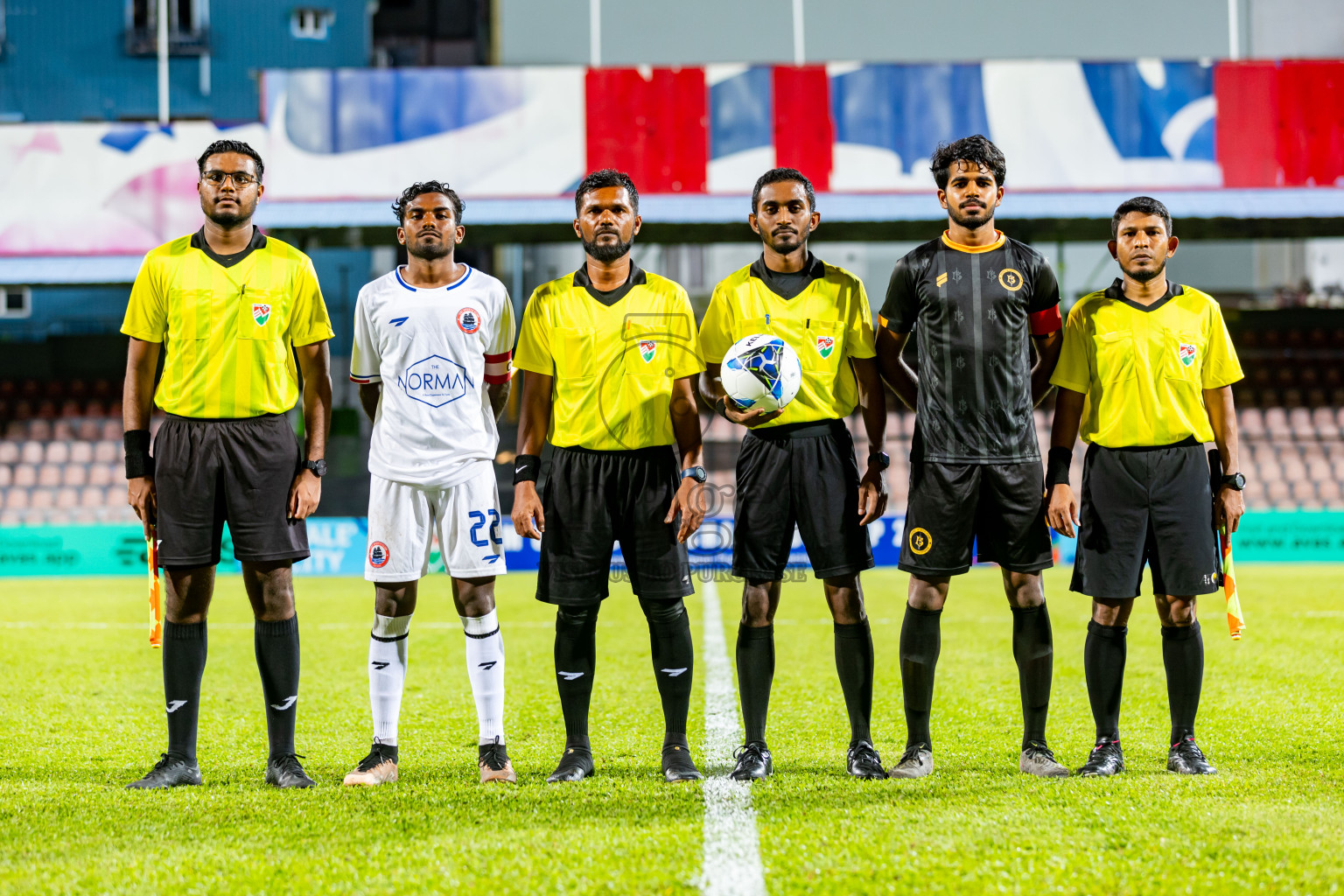 Odi Sports Club vs Buru Sports Club in Day 5 of Under 19 Youth Championship 2024 was held at National Stadium in Male', Maldives on Sunday, 23rd June 2024. Photos: Nausham Waheed / images.mv