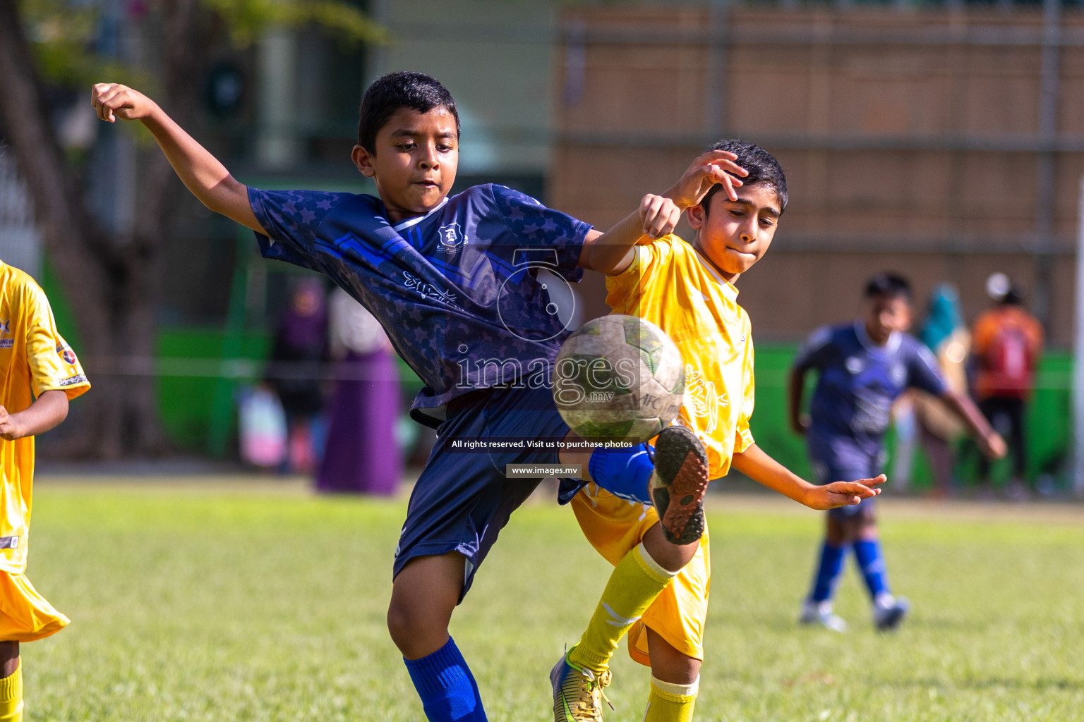 Day 2 of Nestle kids football fiesta, held in Henveyru Football Stadium, Male', Maldives on Thursday, 12th October 2023 Photos: Ismail Thoriq / Images.mv