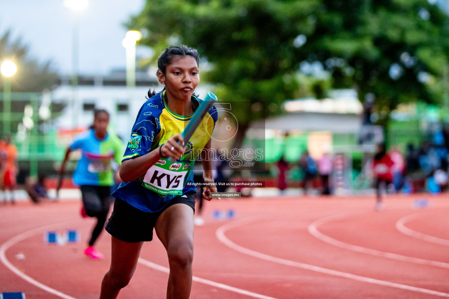 Day 2 of National Athletics Championship 2023 was held in Ekuveni Track at Male', Maldives on Friday, 24th November 2023. Photos: Hassan Simah / images.mv