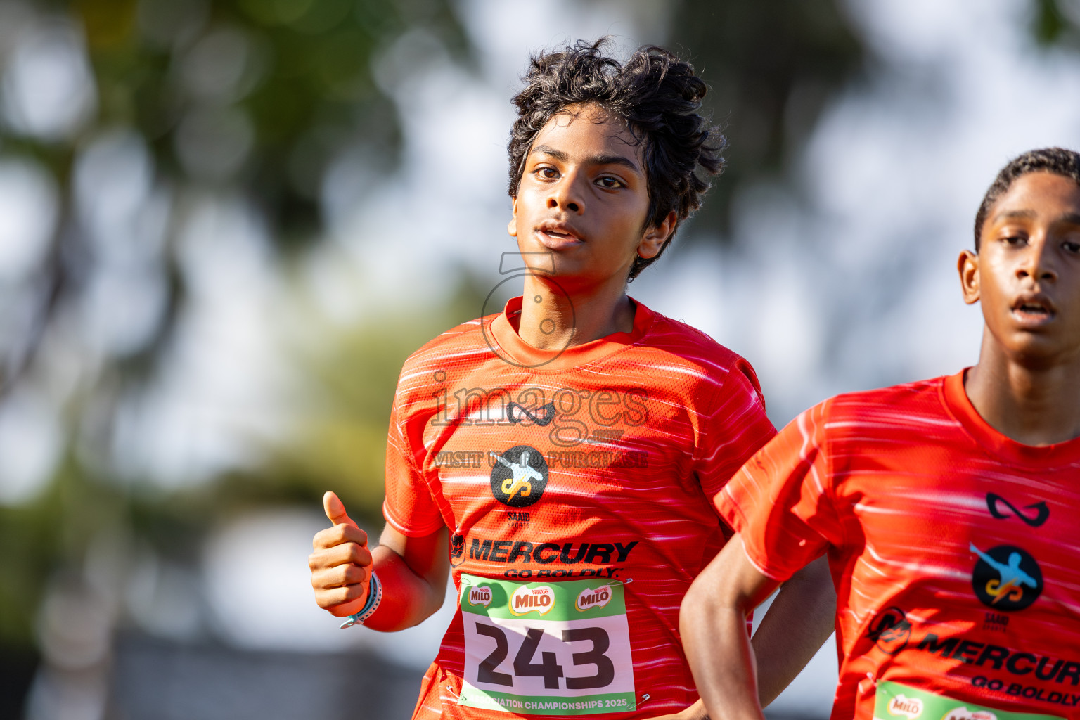 Day 1 of 12th Milo Association Championships was held in Ekuveni Track at Male', Maldives on Thursday, 24th April 2025.
Photos: Ismail Thoriq / images.mv