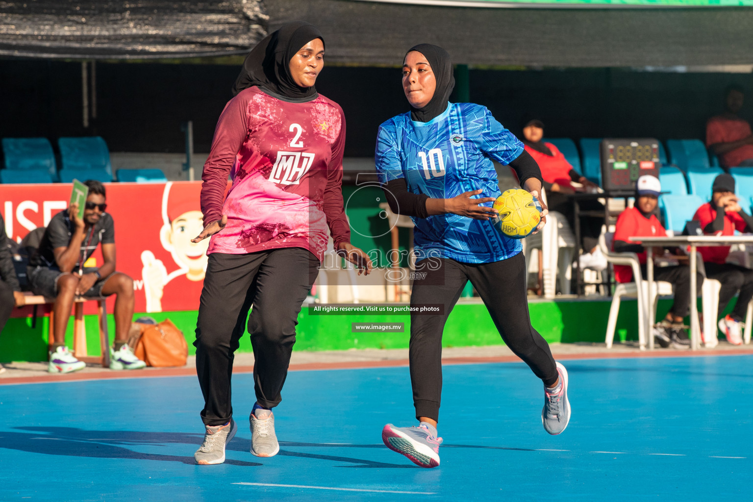 Day 10 of 6th MILO Handball Maldives Championship 2023, held in Handball ground, Male', Maldives on 29th May 2023 Photos: Nausham Waheed/ Images.mv