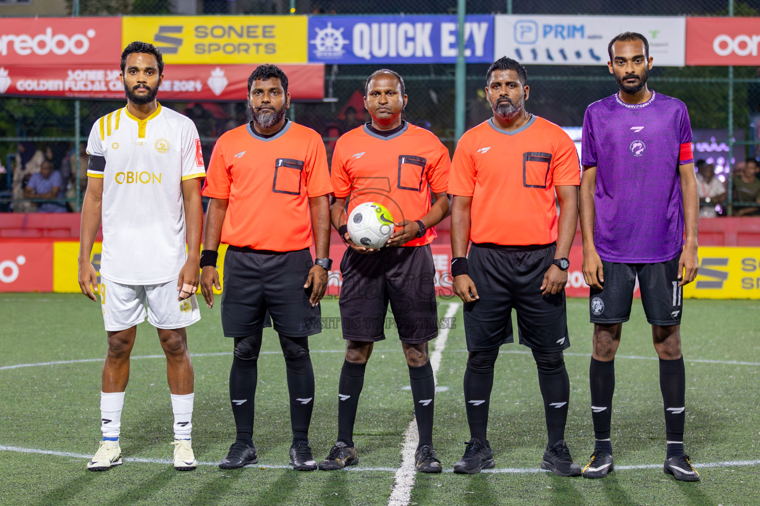 Dhandimagu vs GA Kanduhulhudhoo in Zone Round on Day 30 of Golden Futsal Challenge 2024, held on Tuesday , 14th February 2024 in Hulhumale', Maldives
Photos: Ismail Thoriq / images.mv