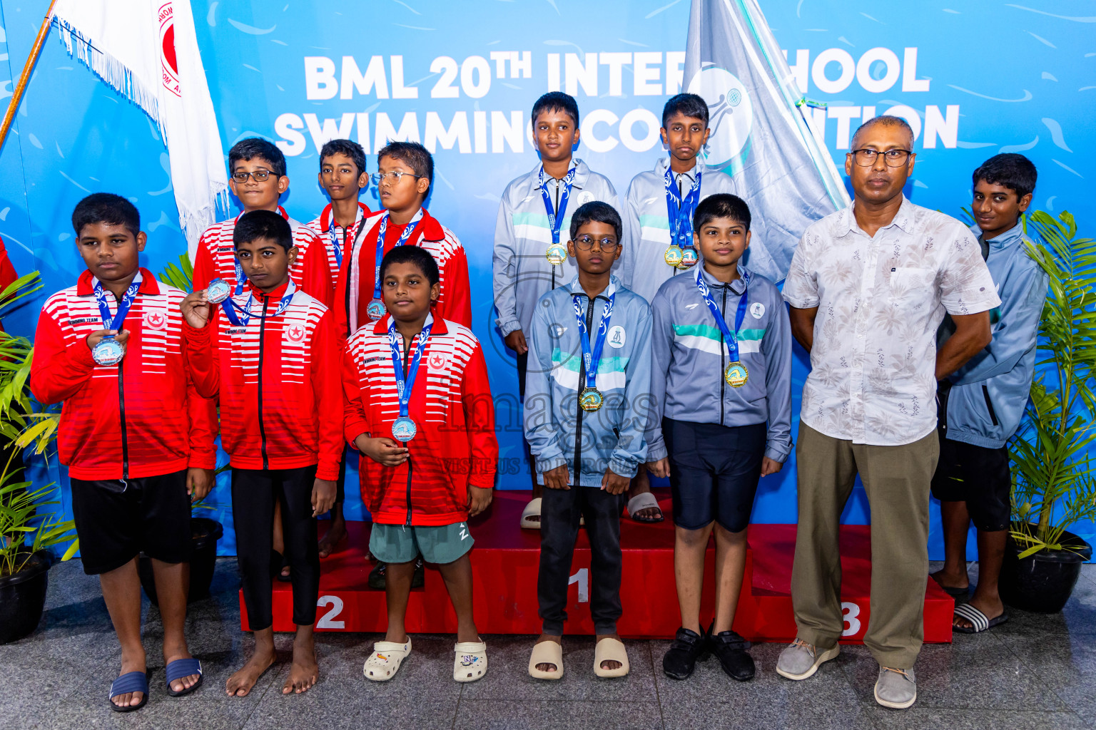 Day 5 of 20th Inter-school Swimming Competition 2024 held in Hulhumale', Maldives on Wednesday, 16th October 2024. Photos: Nausham Waheed / images.mv