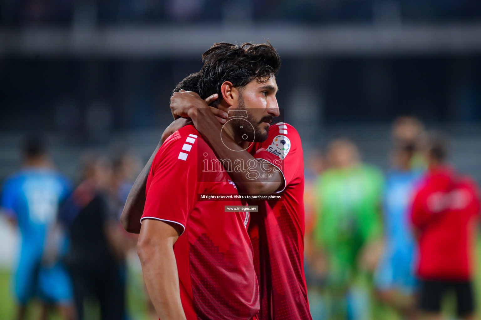 Lebanon vs India in the Semi-final of SAFF Championship 2023 held in Sree Kanteerava Stadium, Bengaluru, India, on Saturday, 1st July 2023. Photos: Nausham Waheed, Hassan Simah / images.mv