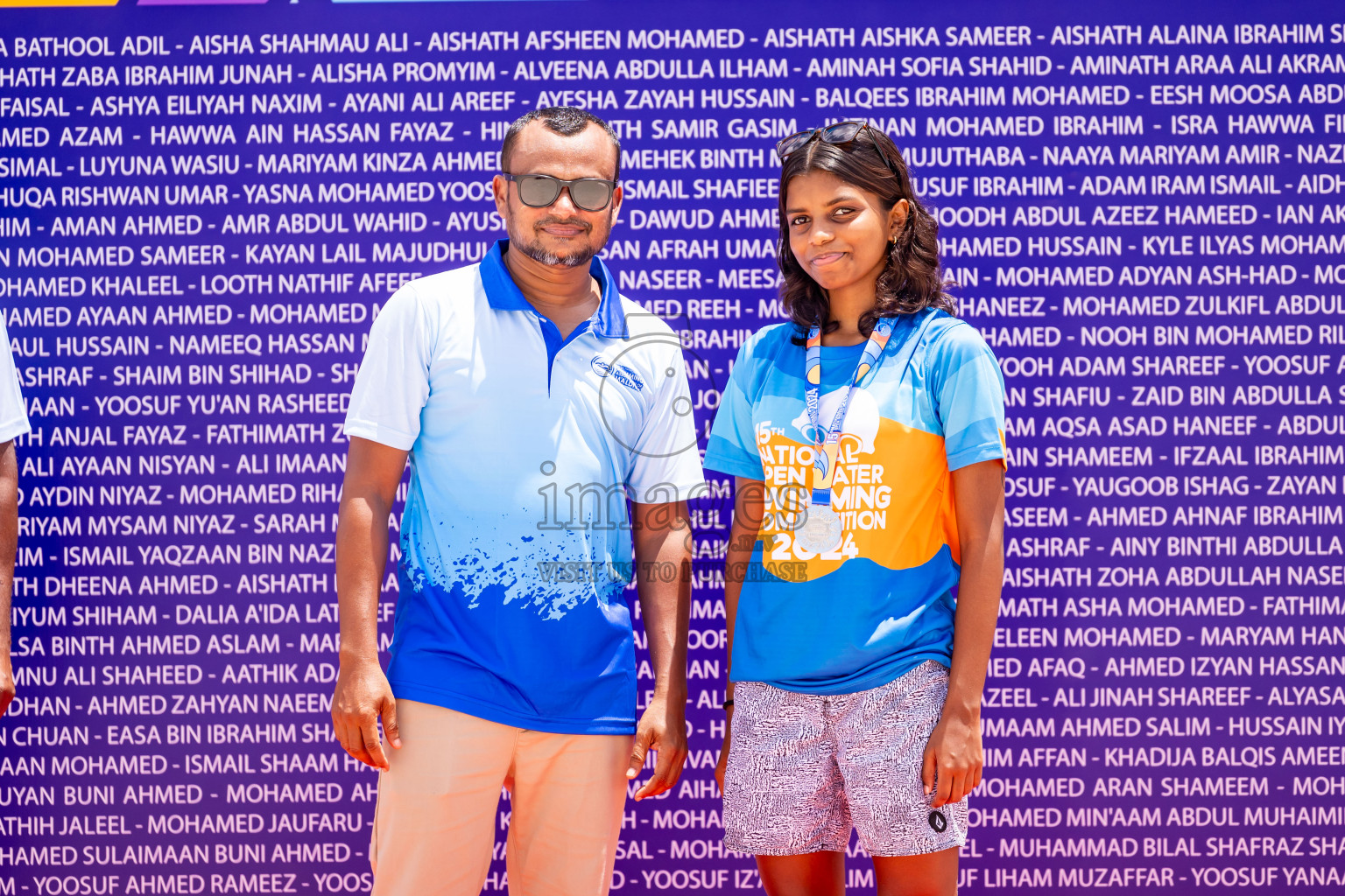 15th National Open Water Swimming Competition 2024 held in Kudagiri Picnic Island, Maldives on Saturday, 28th September 2024. Photos: Nausham Waheed / images.mv