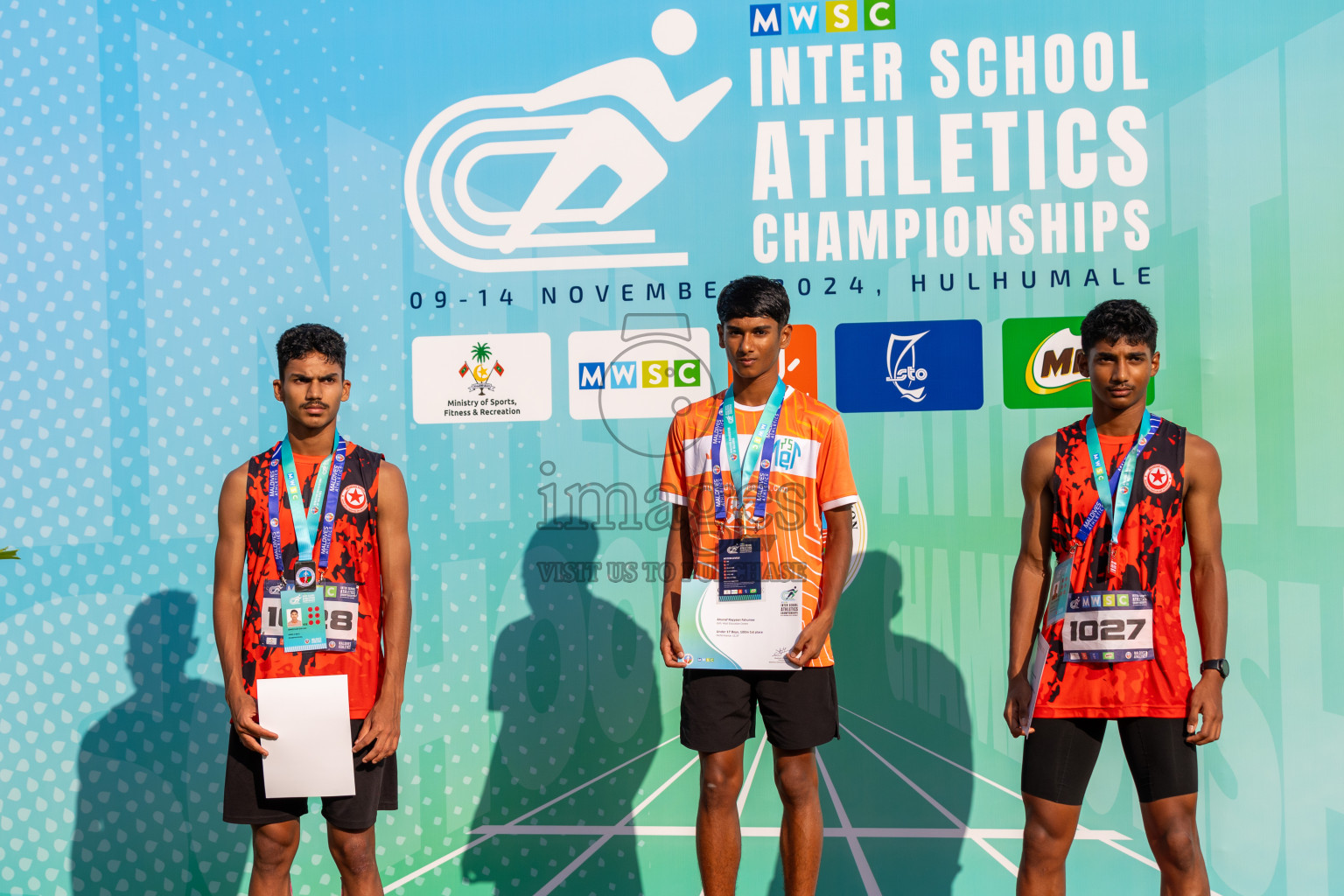 MWSC Interschool Athletics Championships 2024 - Day 3
Day 3 of MWSC Interschool Athletics Championships 2024 held in Hulhumale Running Track, Hulhumale, Maldives on Monday, 11th November 2024. Photos by: Ismail Thoriq / Images.mv