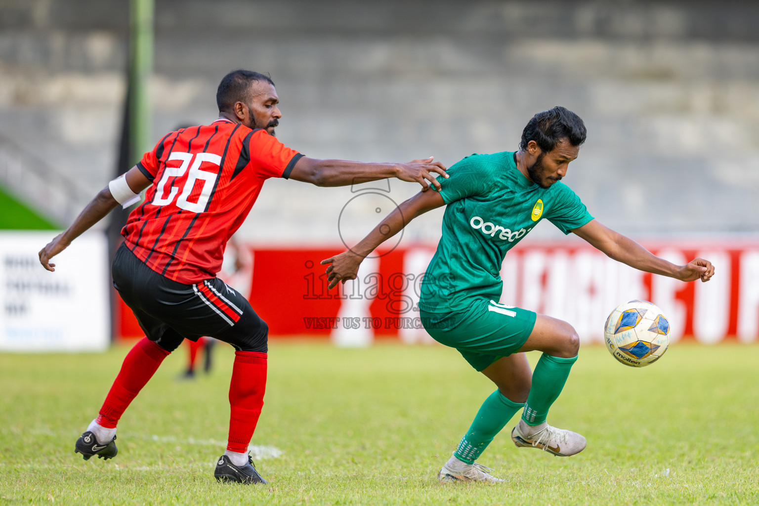 Maziya SRC vs TC in the Semi Final of FAM League Cup 2025 held at National Football Stadium, Male', Maldives on Sunday, 25th May 2025.
Photos By: Ismail Thoriq / images.mv