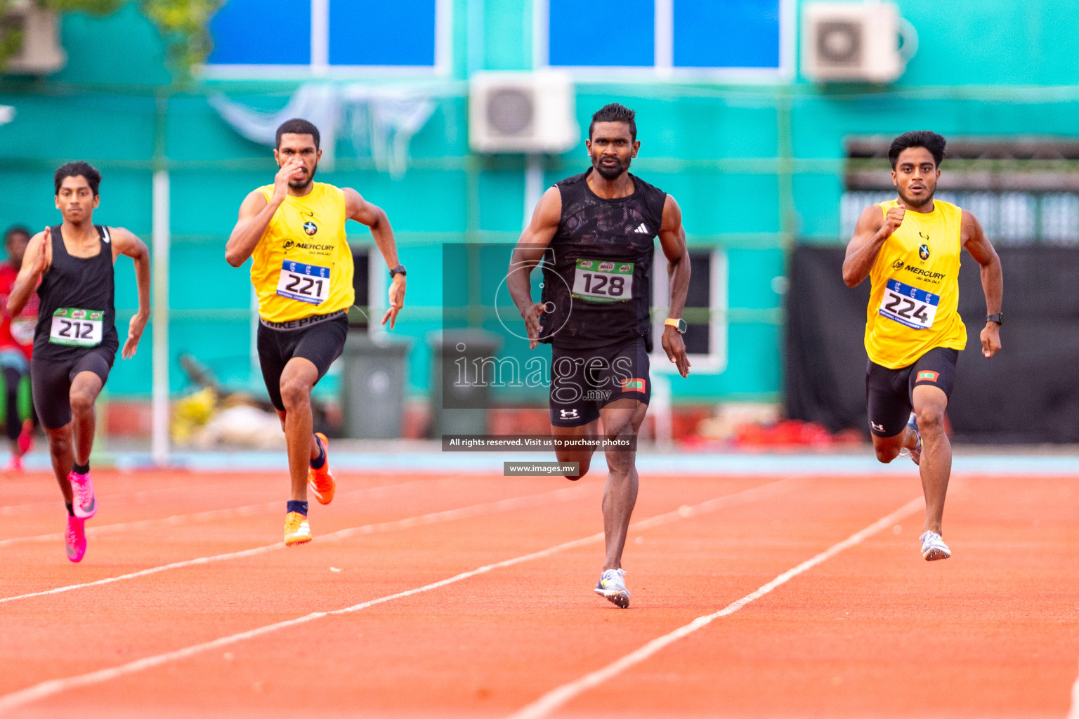 Day 2 of National Athletics Championship 2023 was held in Ekuveni Track at Male', Maldives on Friday, 24th November 2023. Photos: Nausham Waheed / images.mv