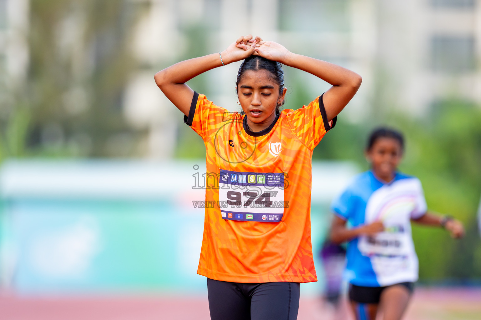 Day 5 of MWSC Interschool Athletics Championships 2024 held in Hulhumale Running Track, Hulhumale, Maldives on Wednesday, 13th November 2024. Photos by: Nausham Waheed / Images.mv