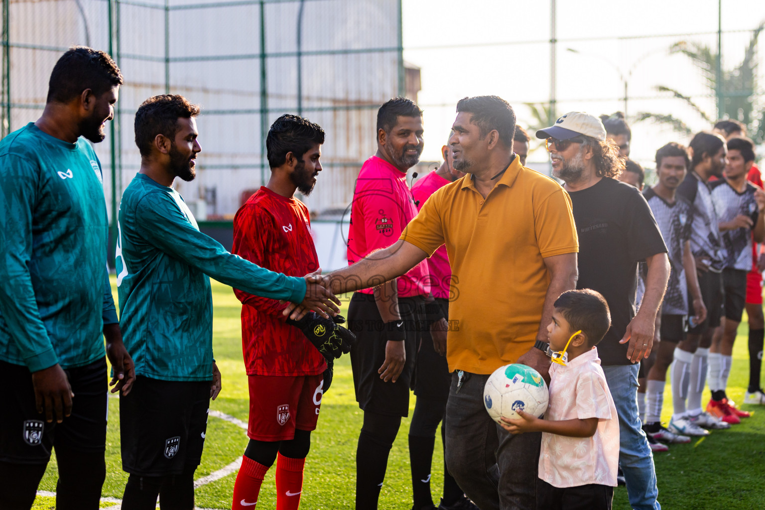 Club PK vs Green Lakers in Day 3 of BG Futsal Challenge 2024 was held on Thursday, 14th March 2024, in Male', Maldives Photos: Nausham Waheed / images.mv