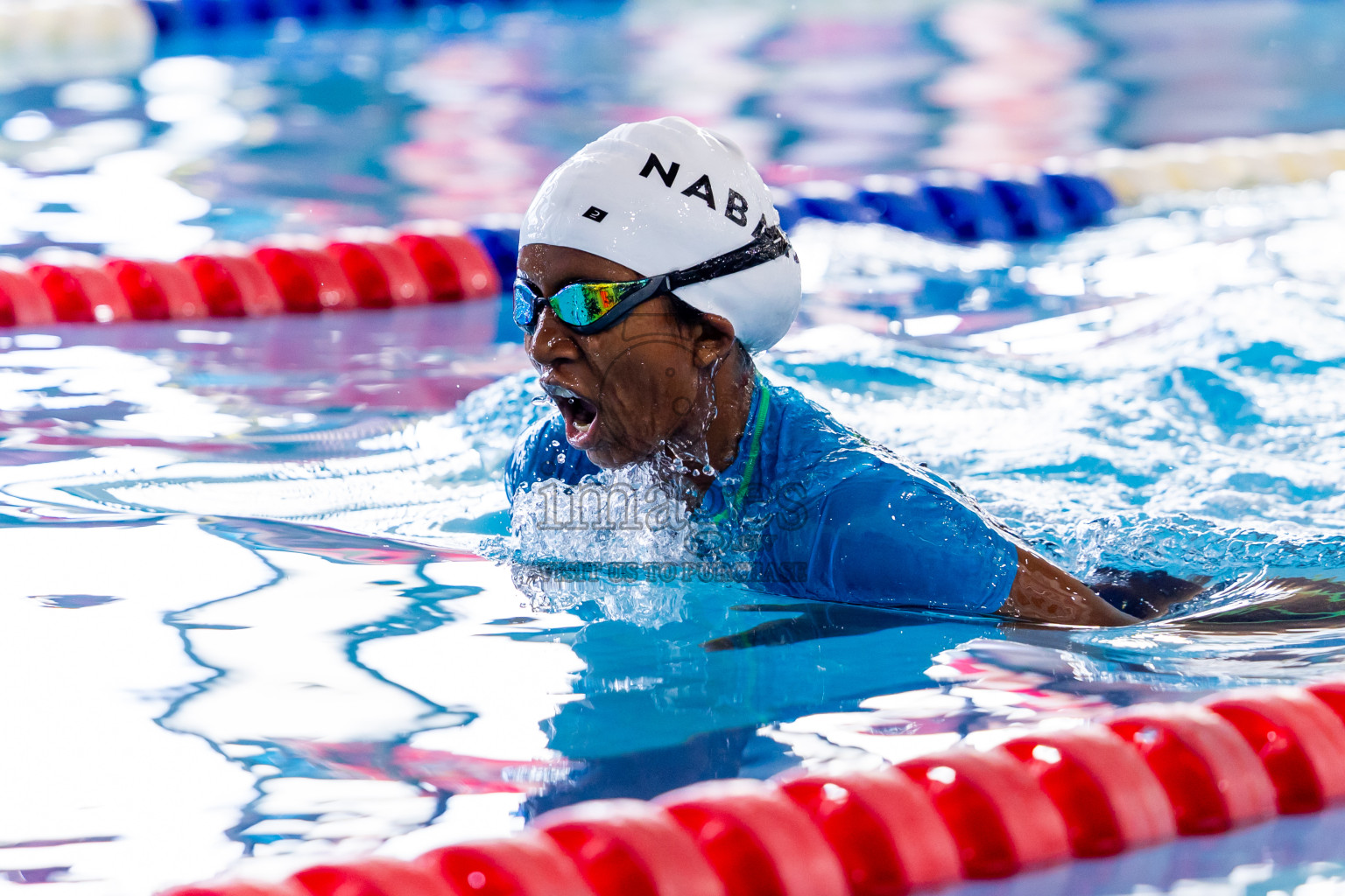 Day 2 of 20th Inter-school Swimming Competition 2024 held in Hulhumale', Maldives on Sunday, 13th October 2024. Photos: Nausham Waheed / images.mv