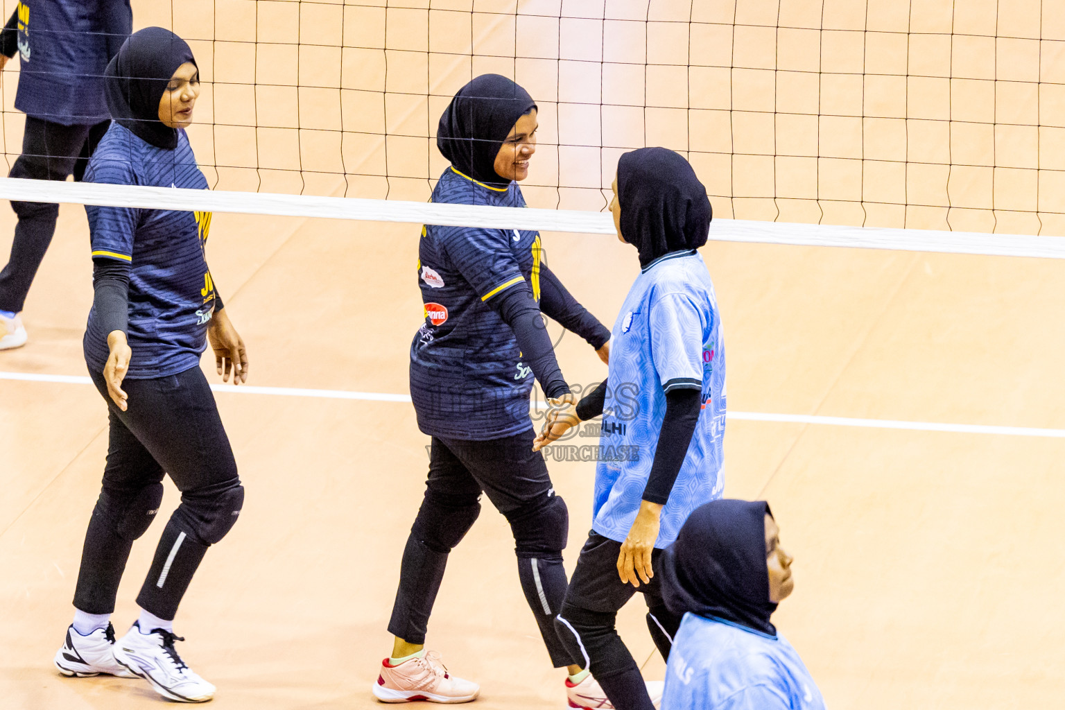 Day 3 of Women's Division of Milo VAM Cup 2024 held in Male', Maldives on Wednesday, 10th July 2024 at Social Center Indoor Hall Photos By: Nausham Waheed / images.mv