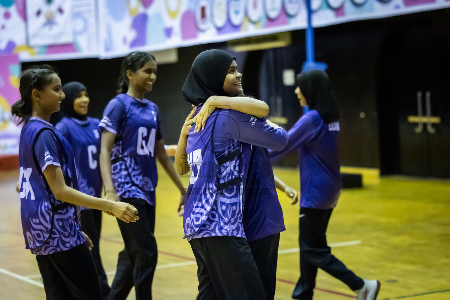 Day 11 of 25th Inter-School Netball Tournament was held in Social Center at Male', Maldives on Wednesday, 21st August 2024.