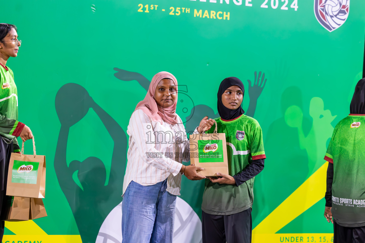 Finals of Milo Ramadan Half Court Netball Challenge on 24th March 2024, held in Central Park, Hulhumale, Male', Maldives
Photos: Ismail Thoriq / imagesmv