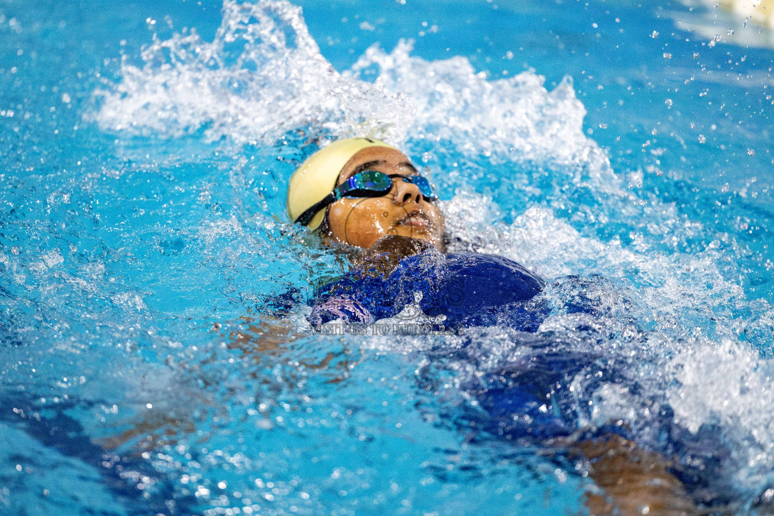 Day 5 of National Swimming Competition 2024 held in Hulhumale', Maldives on Tuesday, 17th December 2024. Photos: Hassan Simah / images.mv