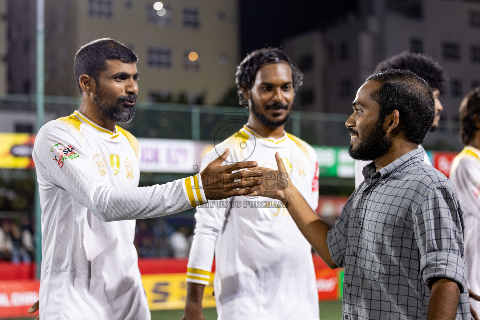 B Fehendhoo VS B Eydhafushi in Day 21 of Golden Futsal Challenge 2025 was held on Saturday, 25 January 2025, in Hulhumale', Maldives. 
Photos: Hassan Simah / images.mv