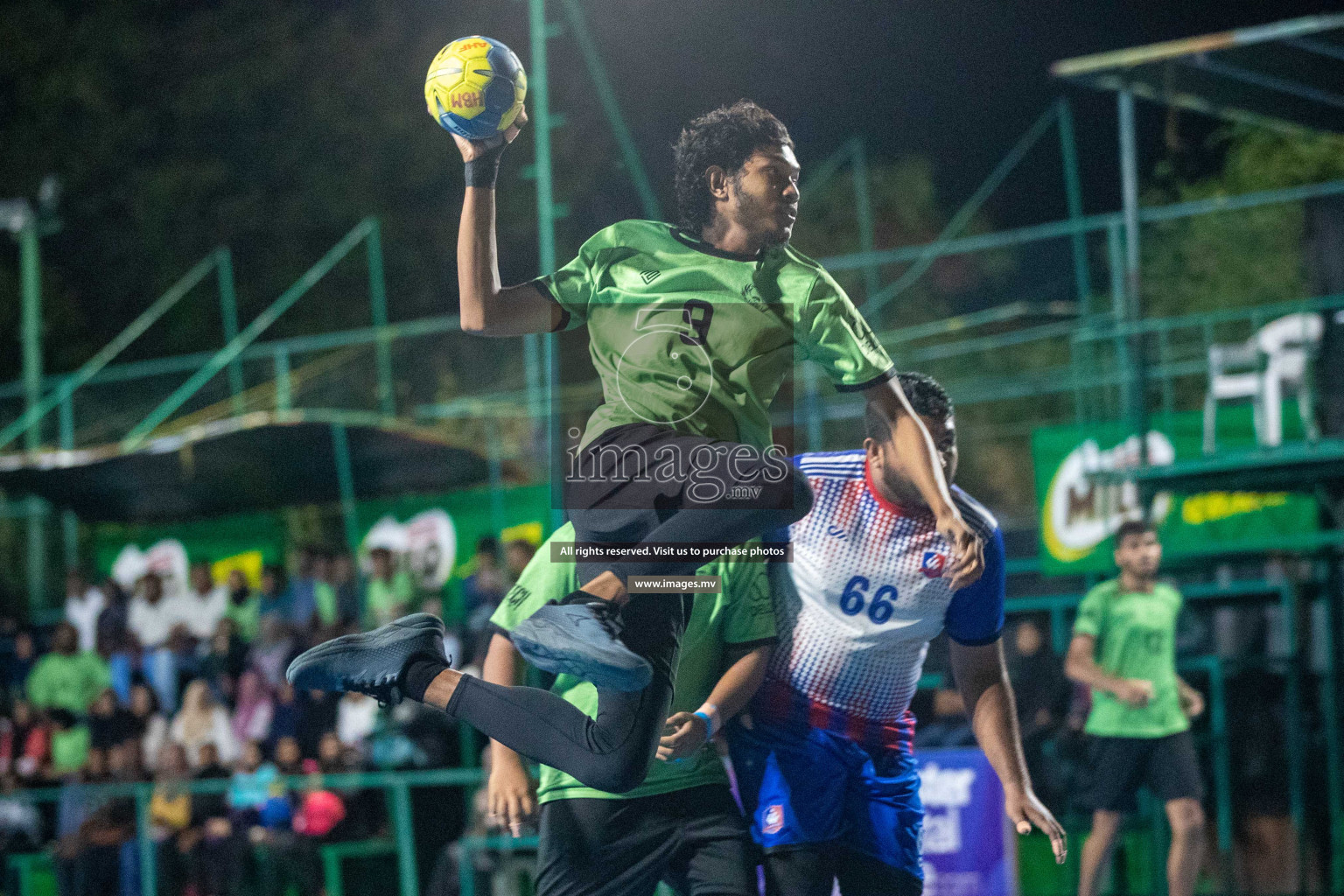 Day 7 of 6th MILO Handball Maldives Championship 2023, held in Handball ground, Male', Maldives on Friday, 26th May 2023 Photos: Nausham Waheed/ Images.mv