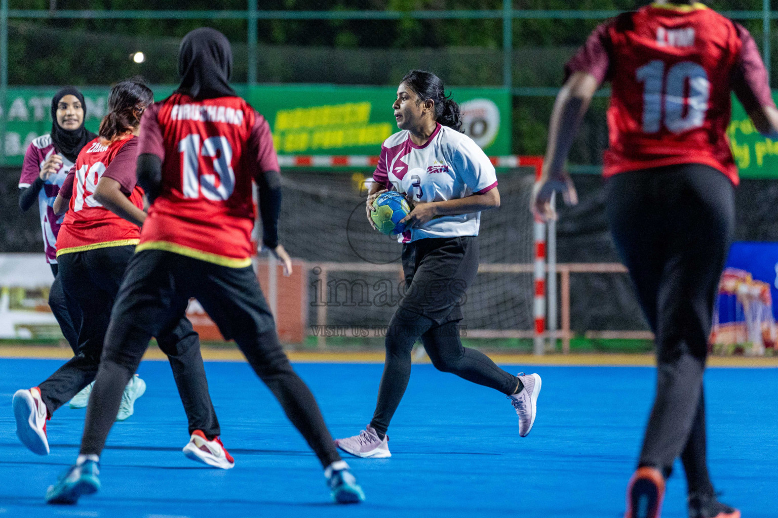 Division one Final 10th National Handball Tournament 2023, held in Handball ground, Male', Maldives on Saturday, 13th January 2023 Photos: Nausham Waheed/ Images.mv