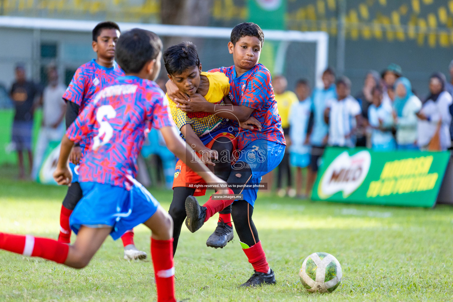 Day 2 of MILO Academy Championship 2023 (U12) was held in Henveiru Football Grounds, Male', Maldives, on Saturday, 19th August 2023. Photos: Nausham Waheedh / images.mv