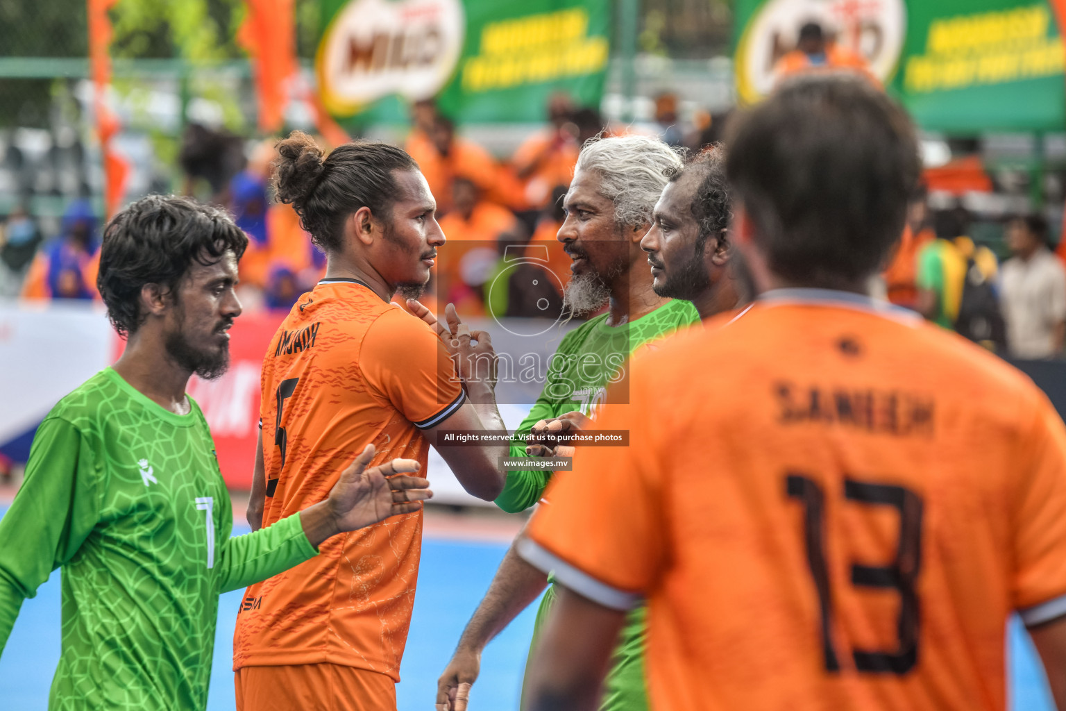 Day 6 of Milo 6th Inter Office Handball Tournament 2022 - Photos by Nausham Waheed