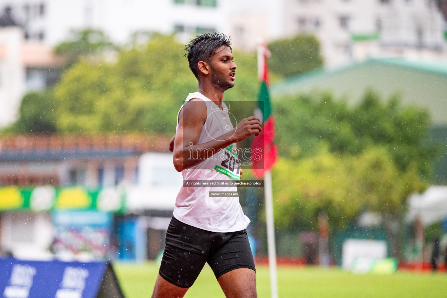 Day 2 of National Athletics Championship 2023 was held in Ekuveni Track at Male', Maldives on Friday, 24th November 2023. Photos: Hassan Simah / images.mv