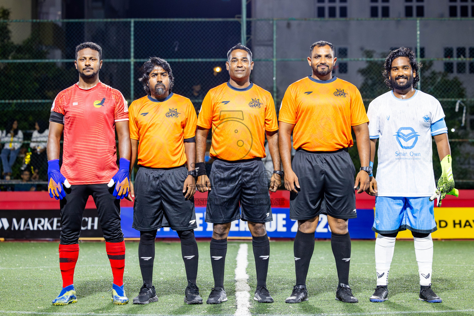 Smart Own FC vs The Hawks in Day 10 of Office League 2025 was held on Friday, 25th April 2025 in Hulhumale', Maldives. Photos: Nausham Waheed / images.mv