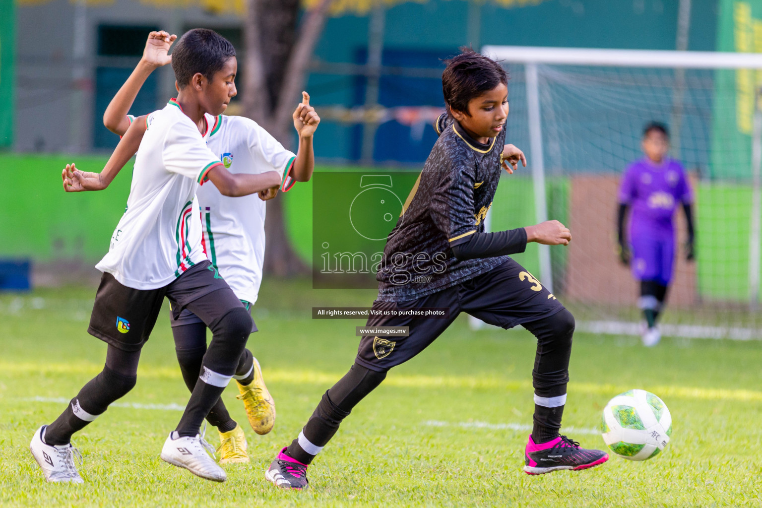 Day 1 of MILO Academy Championship 2023 (U12) was held in Henveiru Football Grounds, Male', Maldives, on Friday, 18th August 2023. 
Photos: Ismail Thoriq / images.mv