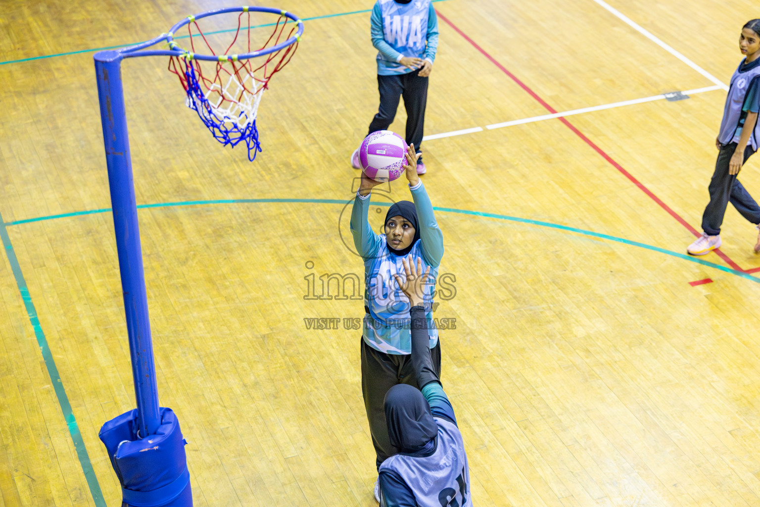Day 14 of 26th Inter-School Netball Tournament 2025 was held in Social Center Indoor Hall on Tuesday, 4th November 2025. Photos: Areef Adam / images.mv