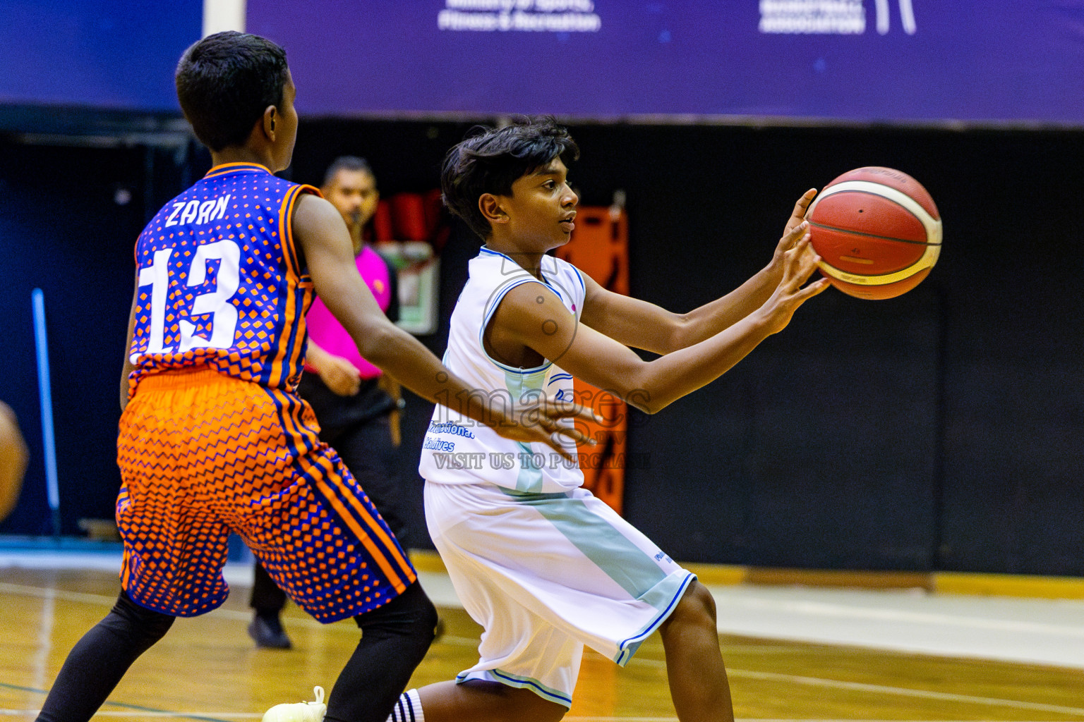 Finland International School vs Brightway International School in day 10 of Junior Championship 2024 was held in Social Center, Male', Maldives on Thursday, 21st November 2024. Photos: Nausham Waheed / images.mv