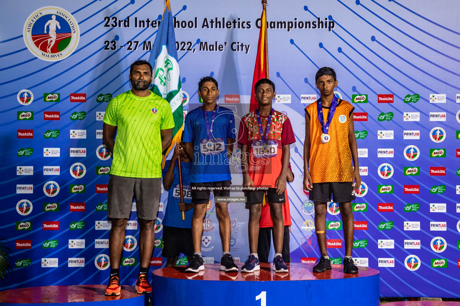 Day 5 of Inter-School Athletics Championship held in Male', Maldives on 27th May 2022. Photos by:Maanish / images.mv