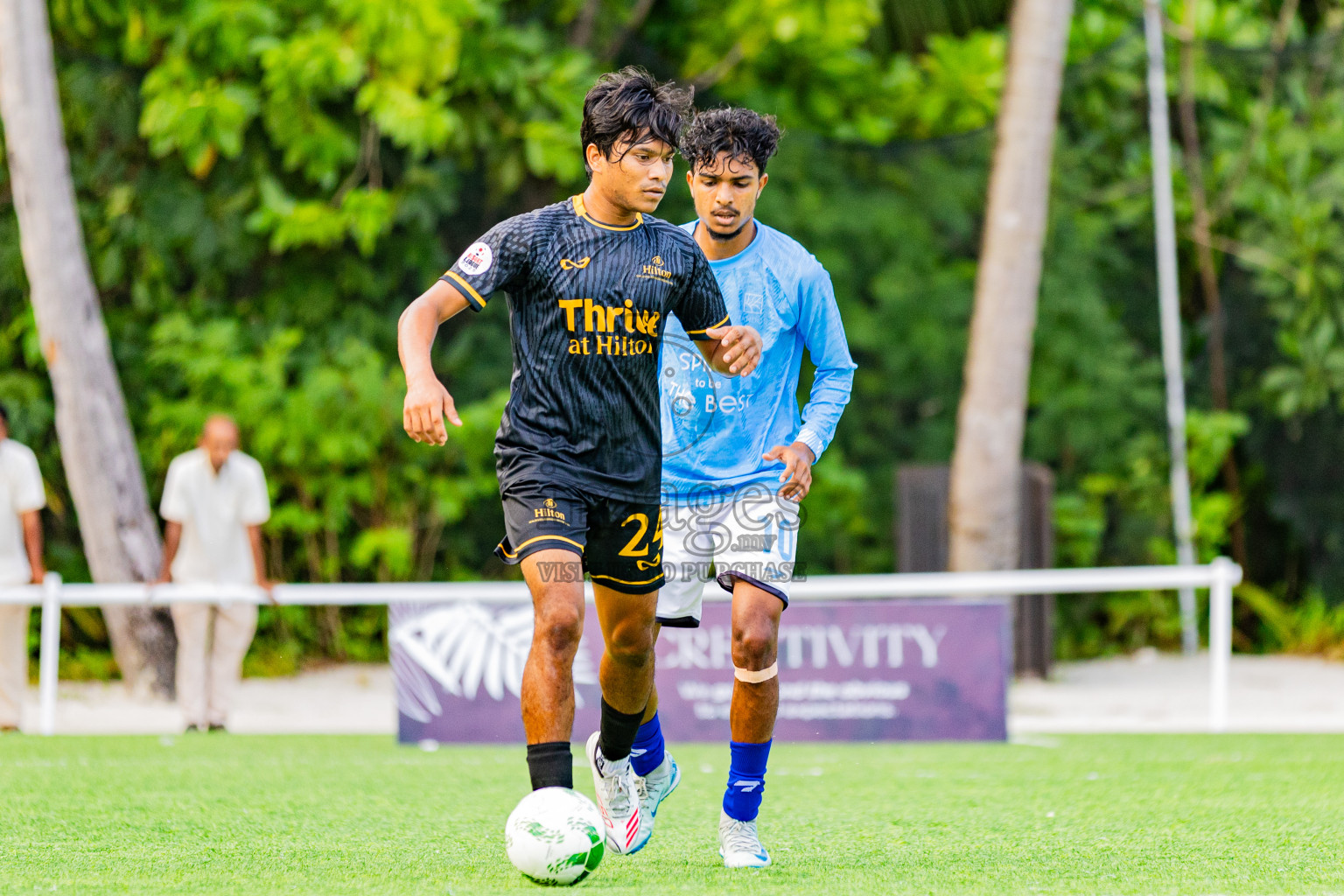 BANDOS vs Hilton Amingiri in Resort League 2025 (North Male Zone) day 7 was held on Tuesday, 9th September 2025 in One And Only Reethi Rah Maldives Resort, Photos: Areef Adam / images.mv