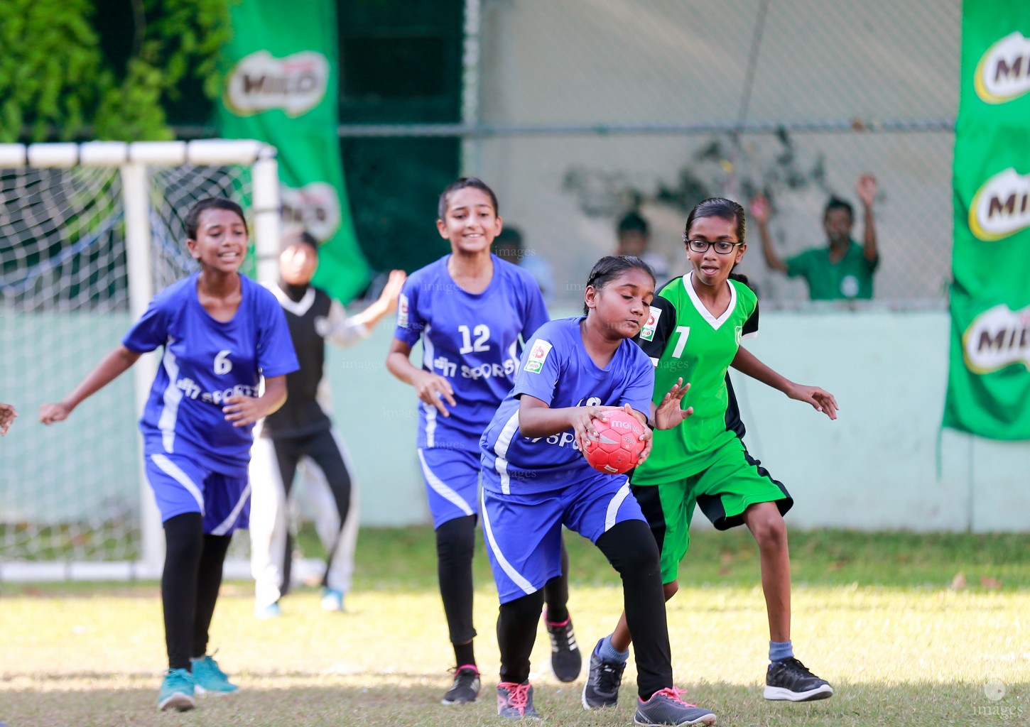 Inter school Handball Tournament in Male', Maldives, Friday, April. 15, 2016.(Images.mv Photo/ Hussain Sinan).