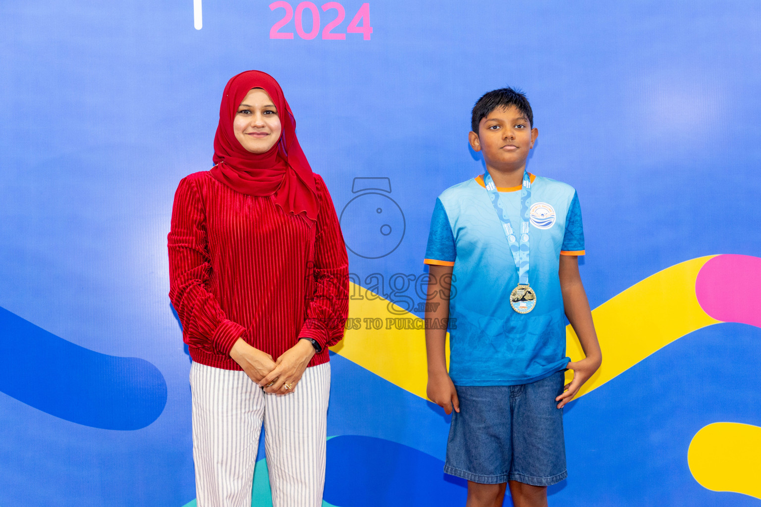 Closing of BML 5th National Swimming Kids Festival 2024 held in Hulhumale', Maldives on Saturday, 23rd November 2024.
Photos: Ismail Thoriq / images.mv