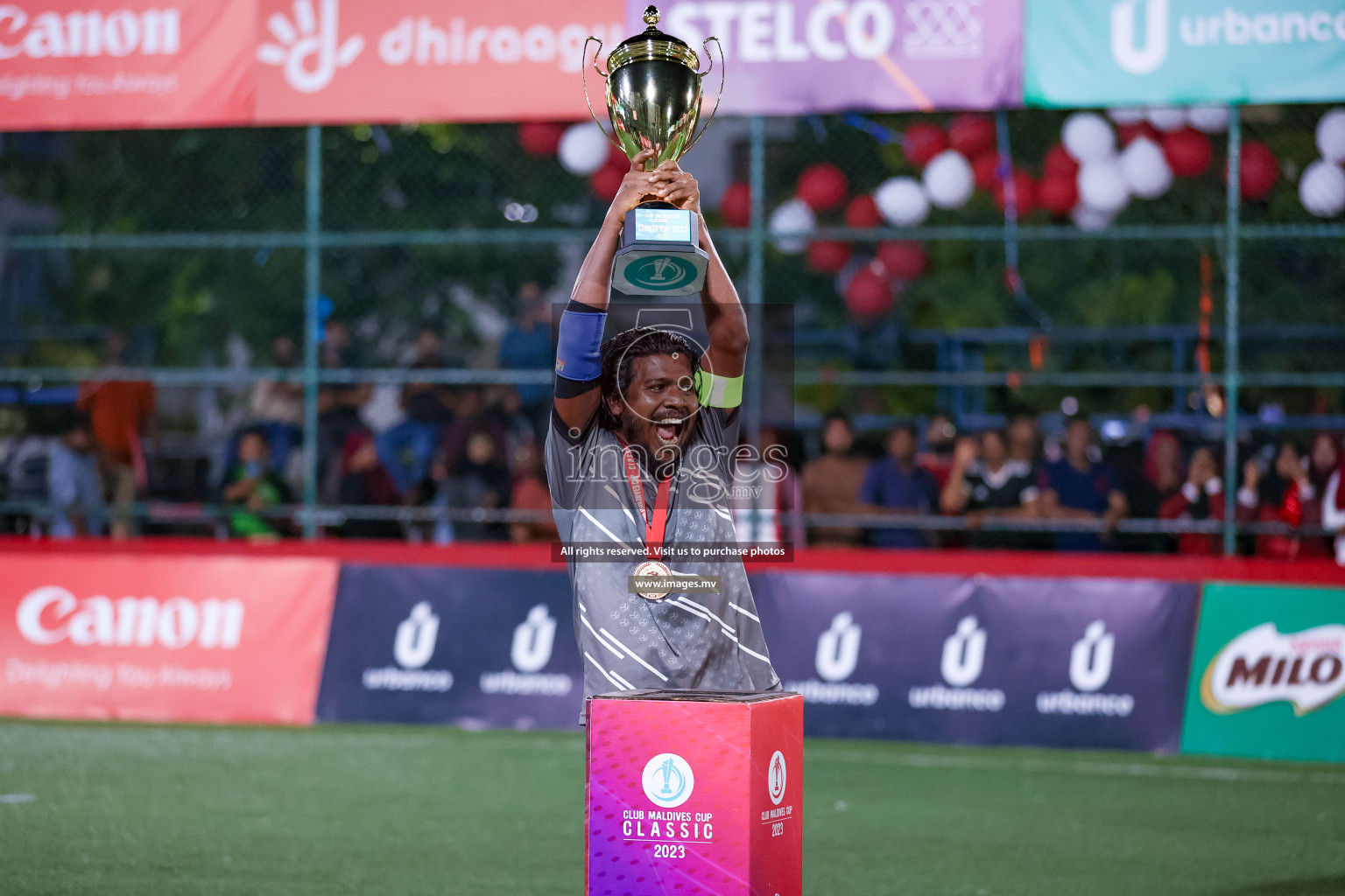 DJA vs Club 220 in Final of Club Maldives Cup 2023 Classic held in Hulhumale, Maldives, on Monday, 21st August 2023 Photos: Nausham Waheed, Hassan Simah/ images.mv