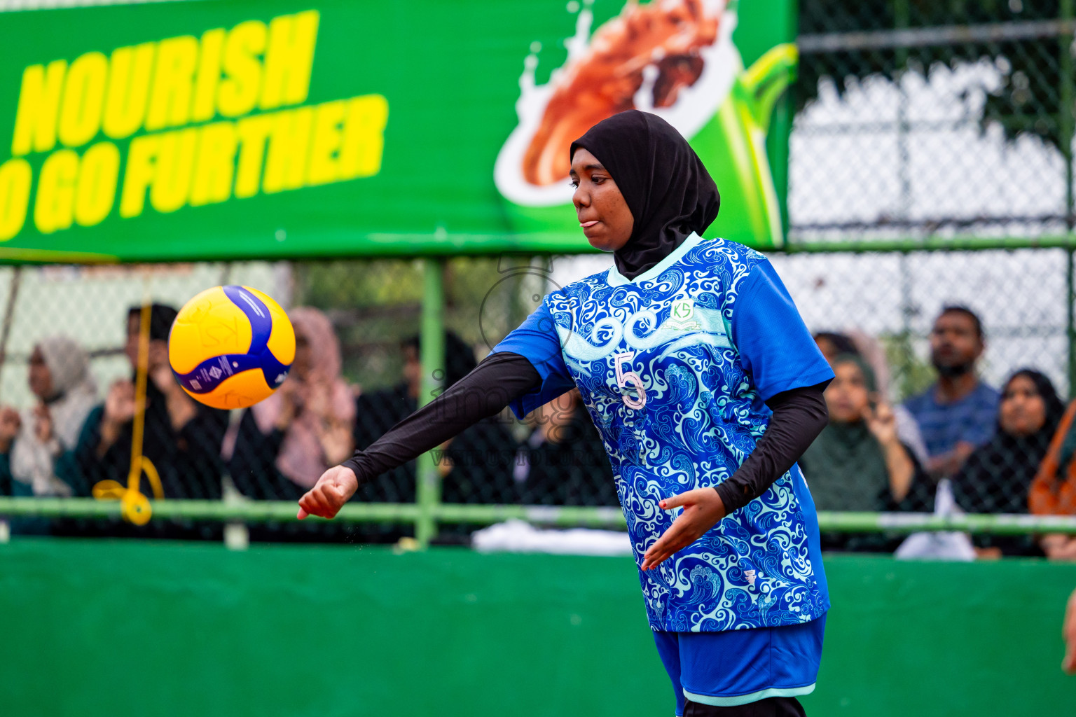 Day 2 of Interschool Volleyball Tournament 2024 was held in Ekuveni Volleyball Court at Male', Maldives on Sunday, 24th November 2024. Photos: Nausham Waheed / images.mv