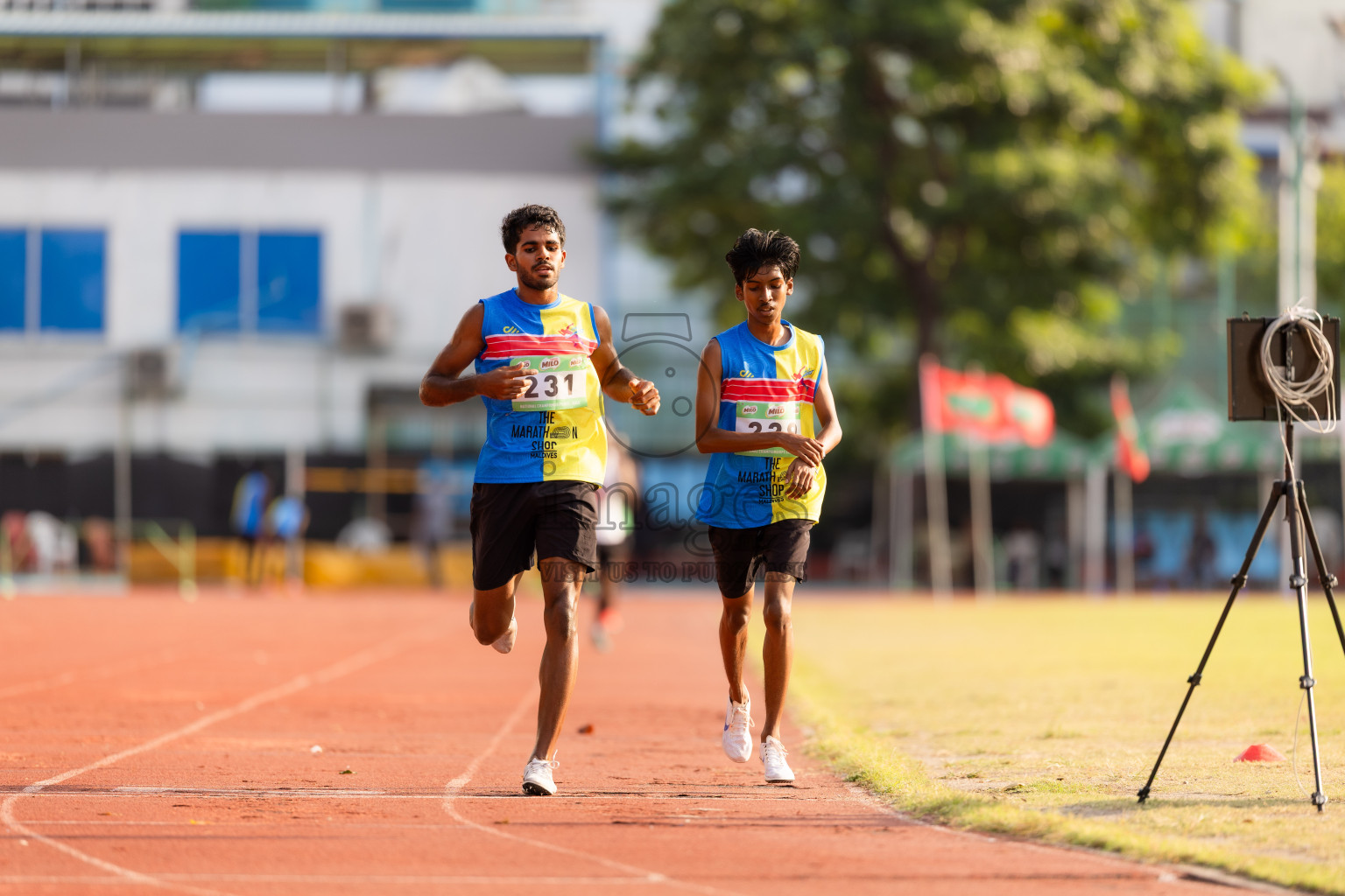 Day 1 of National Athletics Championship 2025 was held at Ekuveni Running Ground in Male', Maldives on Thursday, 14th August 2025. Photos: Hasni / images.mv