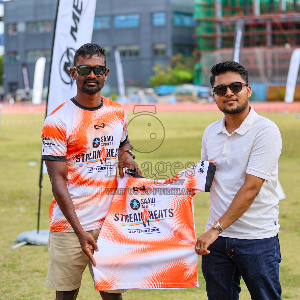 Streak Heats 2025 by Saaid Sports was held on Saturday, 6th September 2025 at Hulhumale' Synthetic Track, Hulhumale' Maldives. Photos: Ismail Thoriq / images.mv