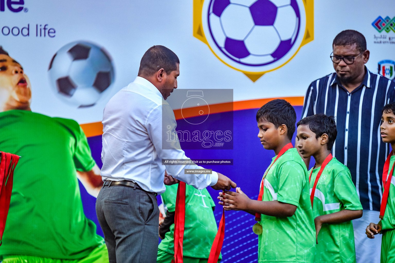 Day 4 of Milo Kids Football Fiesta 2022 was held in Male', Maldives on 22nd October 2022. Photos: Nausham Waheed / images.mv