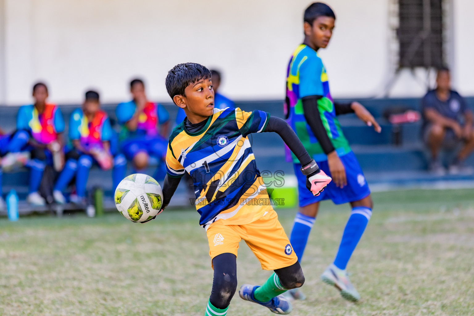 Day 1 of Kids7s Weekend 2025 was held on Friday, 23rd August 2025 in  Henveyru Stadium, Male', Maldives. 
Photos: Areef Adam / images.mv