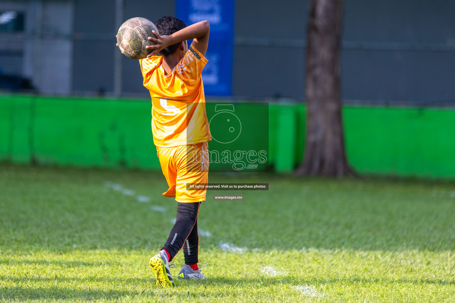 Day 2 of Nestle kids football fiesta, held in Henveyru Football Stadium, Male', Maldives on Thursday, 12th October 2023 Photos: Ismail Thoriq / Images.mv