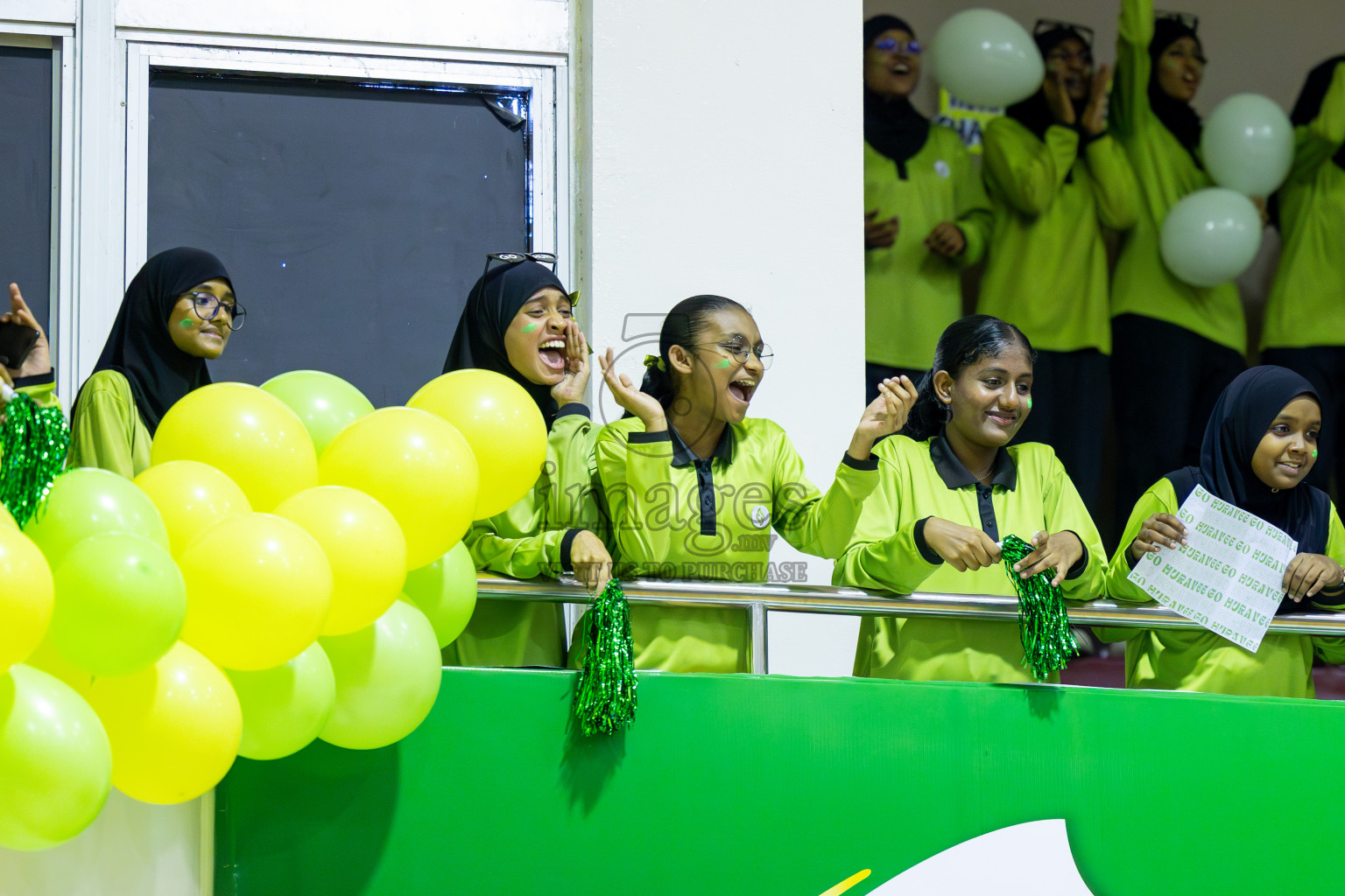 Day 15 of 25th Inter-School Netball Tournament was held in Social Center at Male', Maldives on Monday, 26th August 2024. Photos: Mohamed Mahfooz Moosa / images.mv