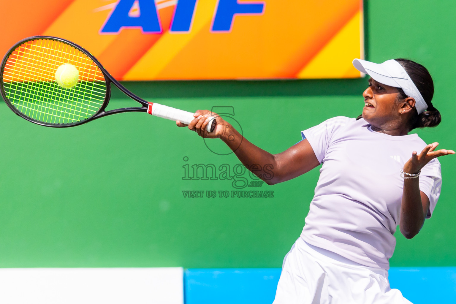 Day 2 of ATF Maldives Junior Open Tennis was held in Male' Tennis Court, Male', Maldives on Tuesday, 10th December 2024. Photos: Nausham Waheed / images.mv