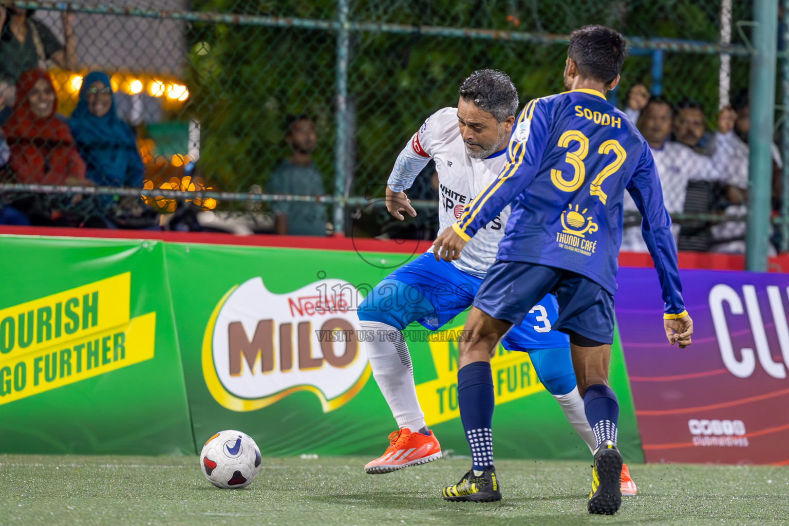 HPSN vs Fisheries RC in Club Maldives Classic 2024 held in Rehendi Futsal Ground, Hulhumale', Maldives on Tuesday, 10th September 2024.
Photos: Ismail Thoriq / images.mv