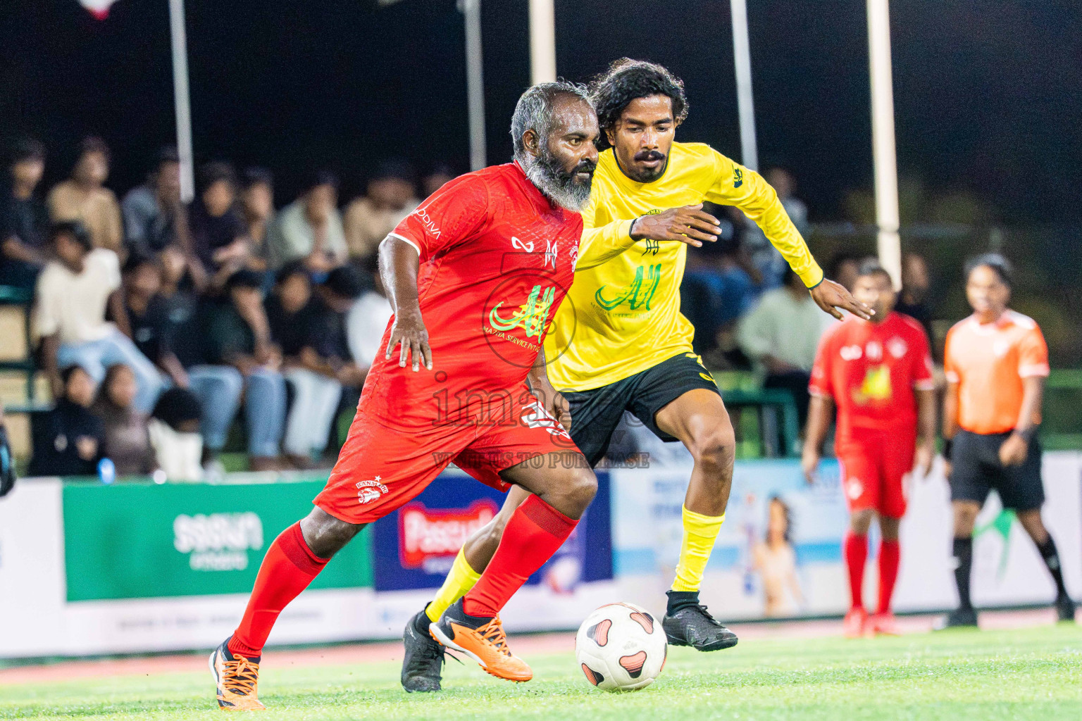 Kanmathi SC VS Kanmathi FC in Day 5 - Fonadhoo Youth Futsal Challenge 2025 held in Fonadhoo Futsal Stadium, L. Fonadhoo, Maldives on Thursday, 30th October 2025 Photos: Arif Rasheed / images.mv