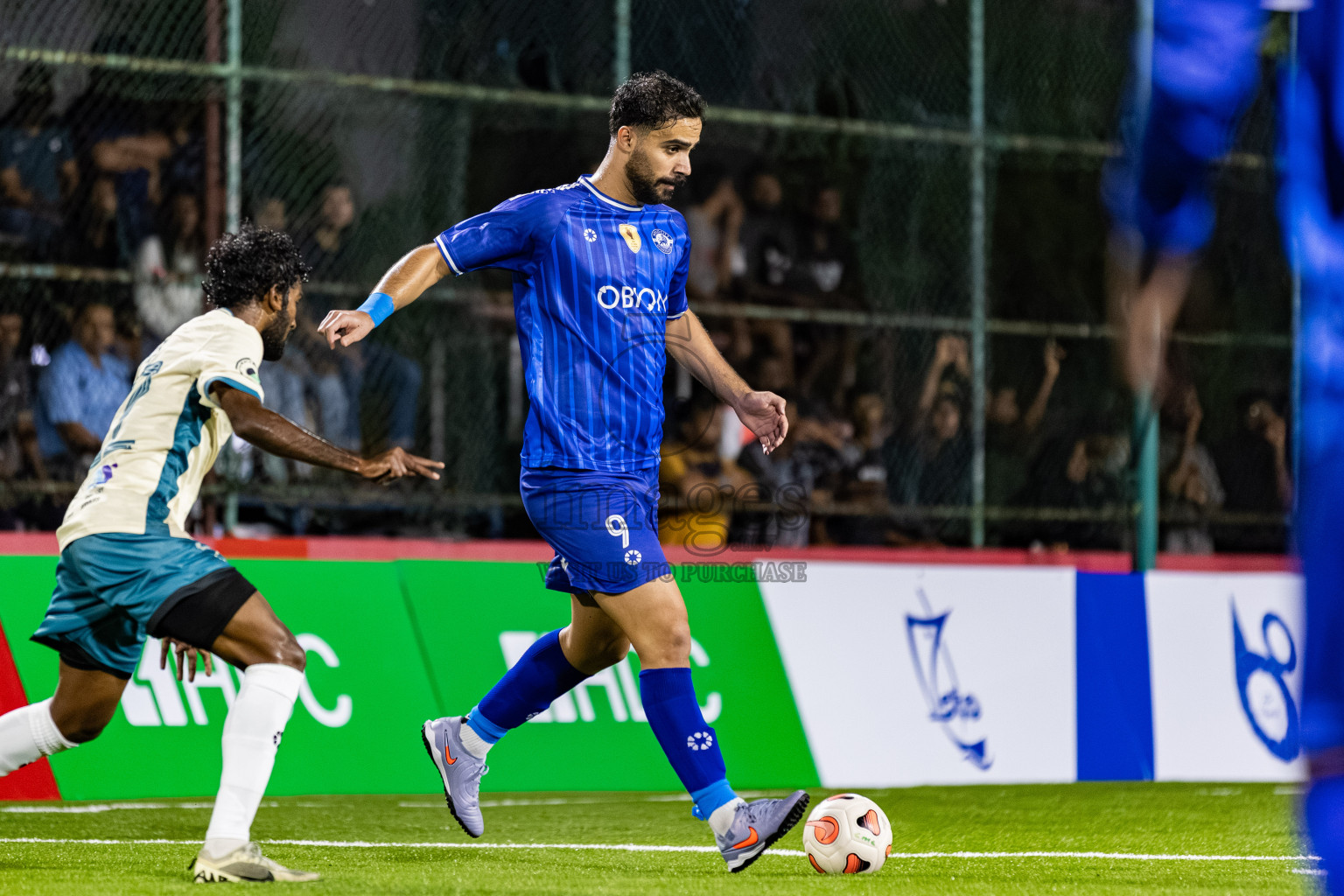 Team Naivaadhoo vs Mylo City Sports Club in Kings Cup of Club Maldives Cup 2025 held in Rehendi Futsal Ground, Hulhumale', Maldives on Monday, 1st September 2025. Photos: Areef, Yasna / images.mv