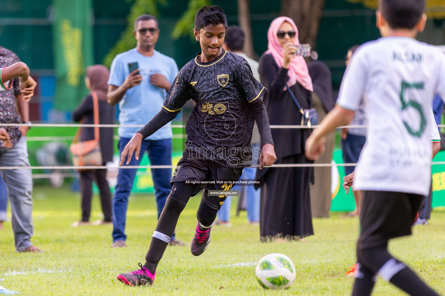 Day 1 of MILO Academy Championship 2023 (U12) was held in Henveiru Football Grounds, Male', Maldives, on Friday, 18th August 2023. 
Photos: Ismail Thoriq / images.mv