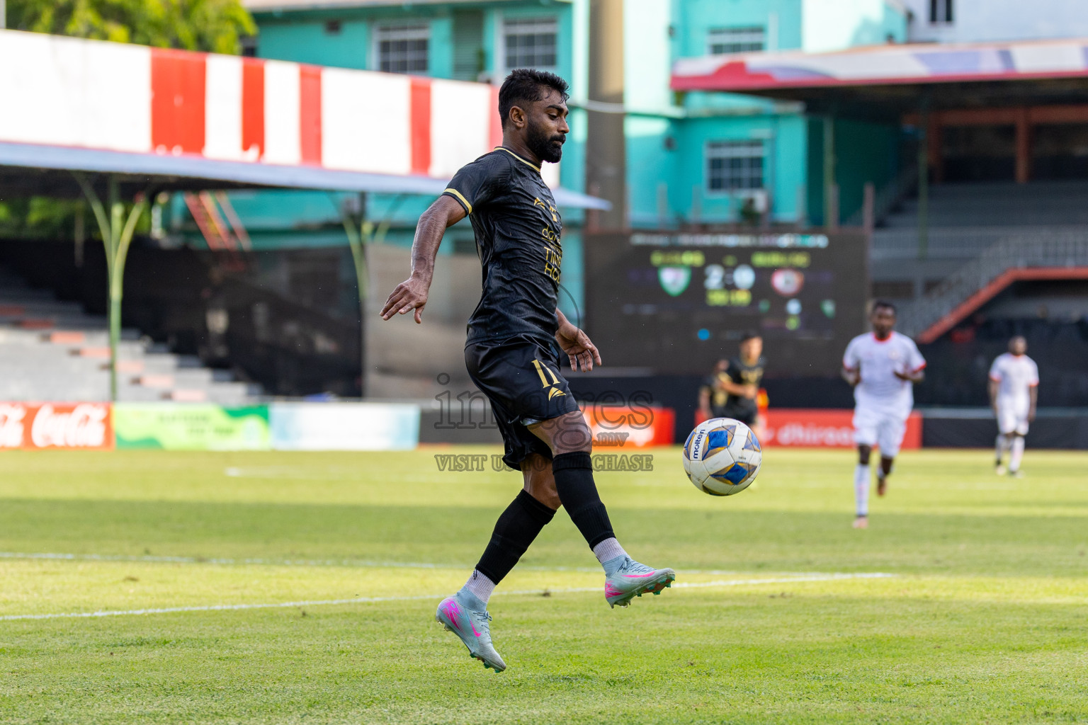 Club Eagles vs Buru Sports Club in Dhivehi Premier League 2025/26 held in National Football Stadium, Male', Maldives on Wednesday, 24th September 2025. Photos: Mohamed Mahfooz Moosa / Images.mv