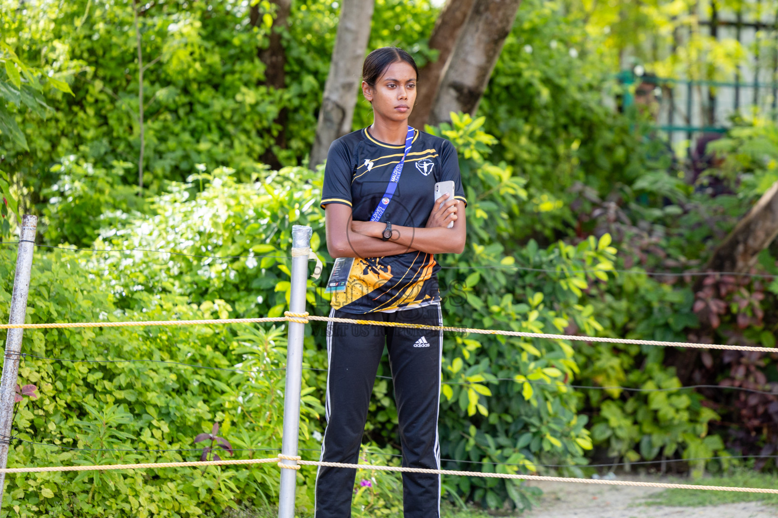 Day 1 of MWSC Interschool Athletics Championships 2024 held in Hulhumale Running Track, Hulhumale, Maldives on Saturday, 9th November 2024. 
Photos by: Ismail Thoriq, Hassan Simah / Images.mv